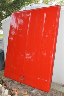 Tonneau Cover Red Hard Fiberglass