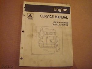 Agco Iseki E Series Diesel Engine Service Manual RD703