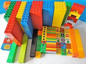 400 Lego Duplo Building Bricks Picture Blocks Clean Parts Pieces