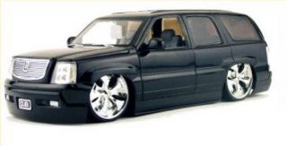 Cadillac Escalade SUV Dub City Diecast 1 18 Scale Black
