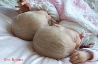 Bitsy Bundles Reborn Twin Girl Dolls Liberty Harmony Laura Lee Eagles
