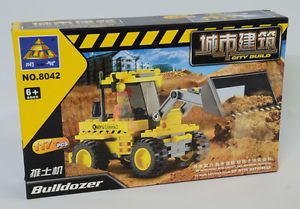 KY8042 Kazi Building Blocks Construction Machine Series Bulldozer