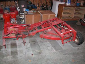1978 Gravely 50" Wing Mower and Roll Bar Came Off A GMT 9000 Hydraulic Tilt