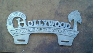 License Plate Topper Hot Street Rat Rod Car Accessories 1932 Ford SBC Orange Co