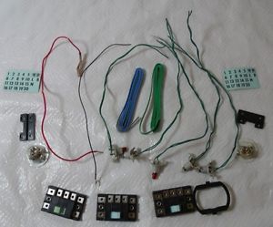 HO Model Train Parts Pieces Lights Switch Wire