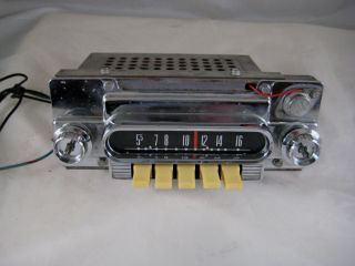 1962 63 Ford Falcon Radio Rebuilt Very Nice Plays Well Futura Sprint