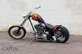 Low Mile 2004 Chopper Gorgeous Paint s s Pro Street Hardtail Bobber Harley Soft
