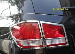 Dodge Journey Flat Freemont 2012 2013 2014 Chrome Rear Taillight Lamp Cover Trim