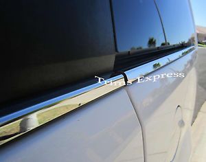 2009 2013 Dodge Journey 6pc Chrome Window Sill Trim Stainless Steel