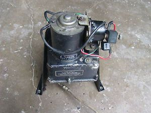 Mercury Outboard Power Trim Pump and Motor Vintage Mercury Power Trim Pump