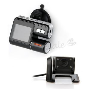 2 0" 720P Car Dash DVR Dual Lens Camera Cam Camcorder IR Night Vision 8g TF Card