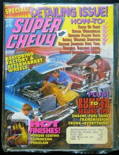 Super Chevy March 1991 Detailing Issue Restoring Factory Aftermarket Wheels