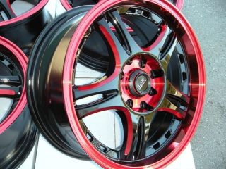 15 Red Wheel Rim Cabrio Toyota Yaris Corolla Scion IQ XA XB Saturn ion Jetta Rio