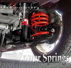 99 05 VW Golf Jetta Performance Racing Red Drop Suspension lowering Coil Springs