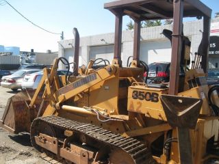 Case 350B Tractor Loader with Backhoe Optional Trailer Available