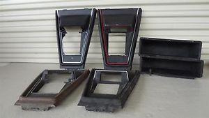 1971 1973 Mustang Console Shifter Trim Ford Glove Box Parts 71 72 73 D1ZZ