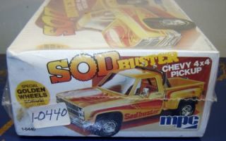 Gms Customs Vintage Old Model Kit MPC 1 0440 SOD Buster Chevy 4x4 PU 1 25