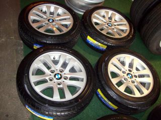 16" BMW Silver Wheels Factory 3 Series 318 323 325 328 E36 E46 E90 E92 Tires