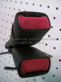 Chevy GMC Pickup Truck Seat Belt Buckle Latch Regular Cab Bench Seat Graphite