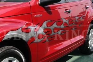 Chrysler PT Cruiser Flames Job Graphic Decal Firestorm
