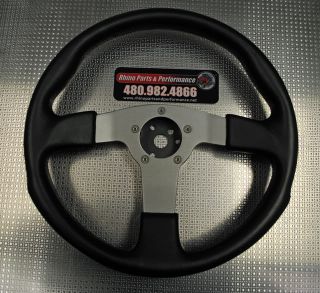 Kawasaki teryx Silver 3 Spoke Steering Wheel