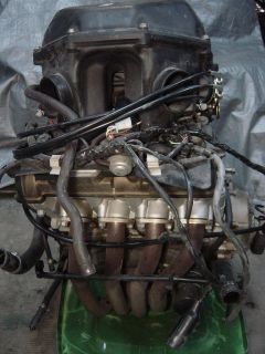 00 01 02 05 06 07 zx6r ZZR600 Complete Engine Motor Cart Kit ECU Harness Carbs