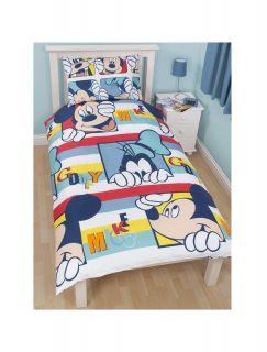 Boys Single Duvet Quilt Cover Bedding Set Kids Childrens Character TV Disney