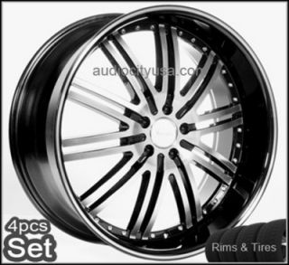 20" Wheels and Tires Pkg Camry Maxima Lexus Impala Rim Wheel Rims