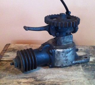 Vintage Antique Kellogg Air Compressor Gear Driven Auto Car Tire Pump Model T