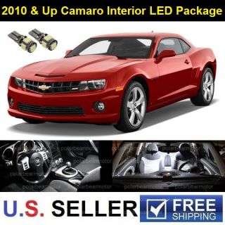 2010 2013 Camaro Base RS SS Interior LED 56 SMD Lights Package Deal 4pcs White