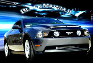 2010 2011 2012 Mustang GT V8 V6 Black Mamba II RAM Air Performance Hood