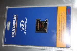 Olympus Digital Camera Macf 10 Macf 10U Camedia CF Card Adapter XD New SEALED