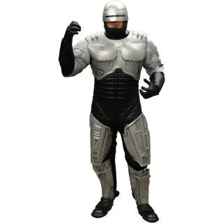Robocop Super Deluxe Adult Costume Robot Robotic Police Funny TV Suit
