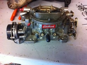 Edelbrock 1406 Carburetor 600 CFM Electric Choke Great Condition
