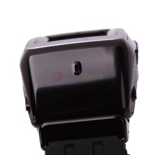 New Touch Screen Mobile Phone Watch MP4  Camera Bluetooth GSM FM Black
