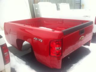 Chevy Silverado Red Pickup Truck Long Bed New Take Off 4x4 with Lights Tailgate