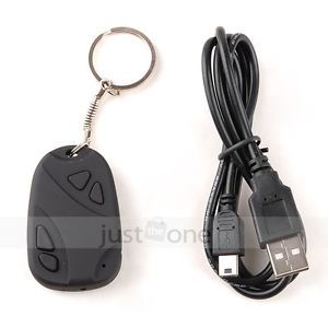 Mini Portable Car Keychain Shape Spy Camcorder Video Camera Audio Voice Recorder