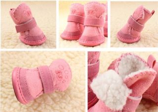 Hot Fashion Warmmer Dog Chihuahua Shoes Boots Pet Clothing Peppy Winter Apparel