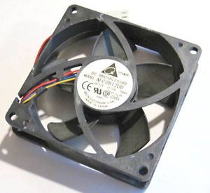 Delta DC Brushless CPU Case Cooling Fan AFC0812DD 12V 0 75A 4 Pin Tested