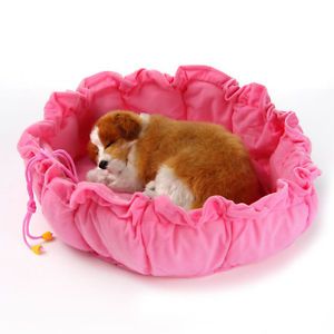 Pet Puppy Dog Cat Soft Pet Sleeping Bag Warm Cushion Cozy Bed Nest Mat Kennel