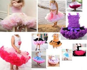 A043 Girl Baby Kids Skirt Party Dance Dress 1 Pcs Pettiskirt Tutu COSTUME1 8Year