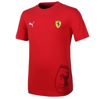 2013 Puma Ferrari Scuderia SF F1 Team Graphic Alonso Logo Tee T Shirt L $299