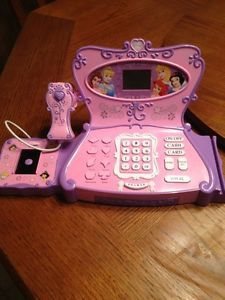 Disney Princess Cash Register Toy with Scanner Pretend Play