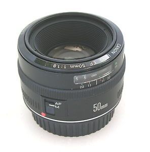 Canon EF 50mm F 1 8 Prime Lens Near Mint But Read Description Metal Mount NR