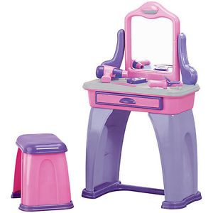 New American Plastic Toys Vanity Play Set Home Decor Kids Girls Children Toy