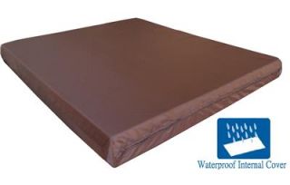 47SP XL 4" Waterproof Orthopedic Memory Foam Brown Pet Bed for Dog Crate 48"X30"
