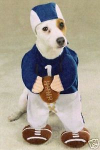 Football Player Dog Pet Halloween Costume XS s M L XL
