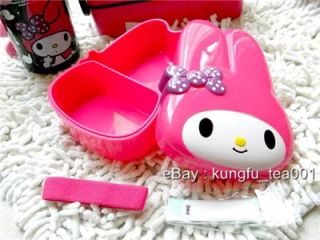 My Melody Die Cut Head Lunch Box Bento Food Container