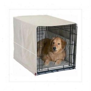 Pet Dreams Classic Cratewear Dog Crate Cover Extra Extra Large Khaki 48" x 30"