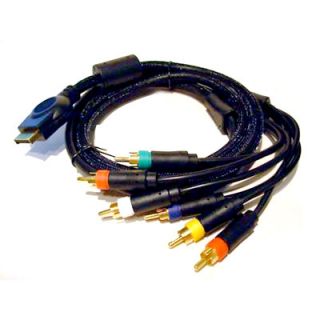 Gold Plated Composite DVD AV Cable for Xbox VD5